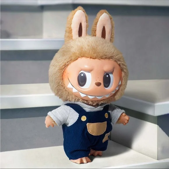 NEW! AUTHENTIC LABUBU Time To Chill Vinyl Plush Toy Popmart Plushie